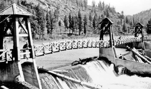 history: The Chiloquin dam on the Sprague River