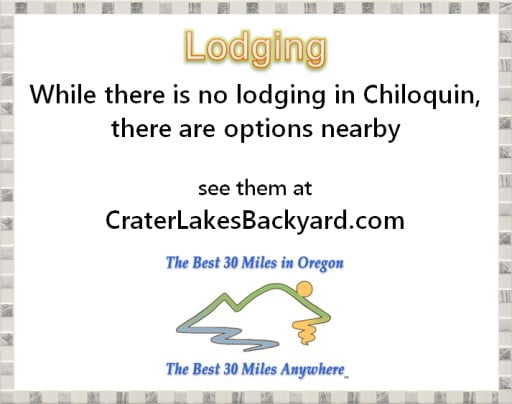 Crater Lakes Backyard lodging