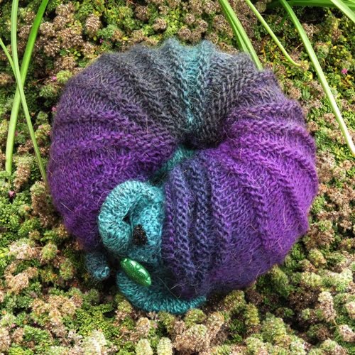 Roly Poly Pill Bug by JoansGarden for Knitted Creatures
