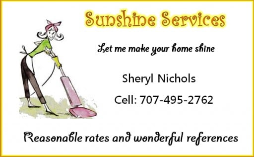 Sunshine Services home cleaning