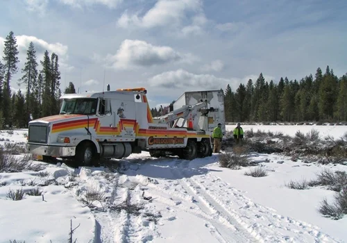 Chiloquin Towing: Aftermath of a white-out