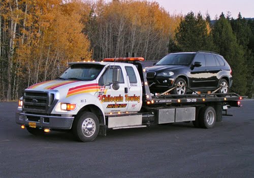 Chiloquin Towing: special handling for a BMW